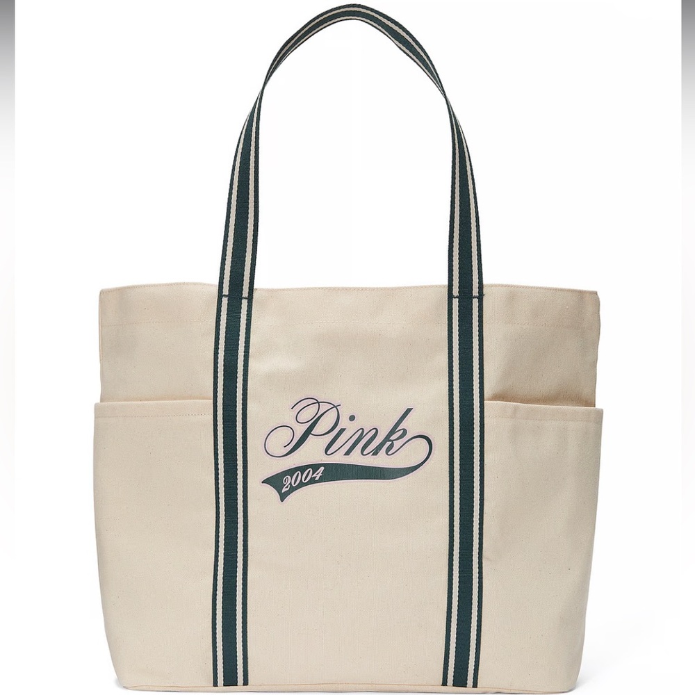 Victoria Secret Canvas Tote Bag NWT
